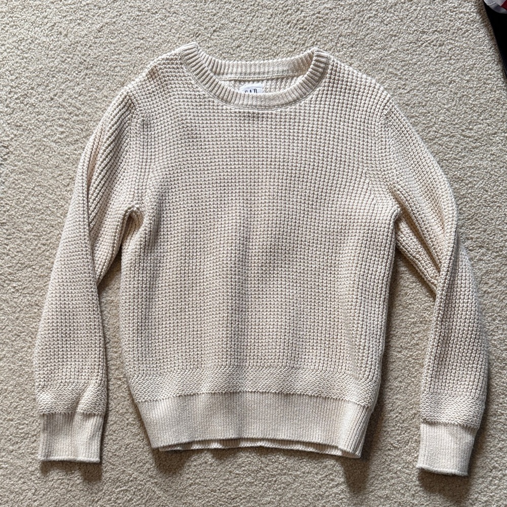 Cream Knit kids Sweater
